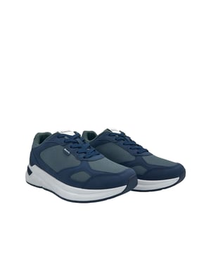 Bench Derker Heren Sneakers Navy/Grijs