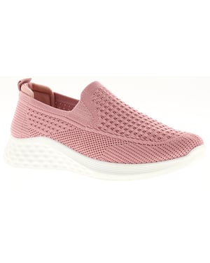 Focus Womens Lightweight Trainers Esme Slip On pink