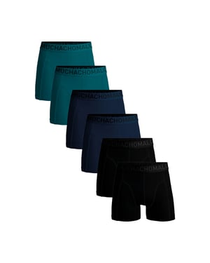 Muchachomalo Heren 6-pack boxershorts microfiber