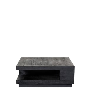 LABEL51 - Salontafel Square - Zwart - 80x80x30cm