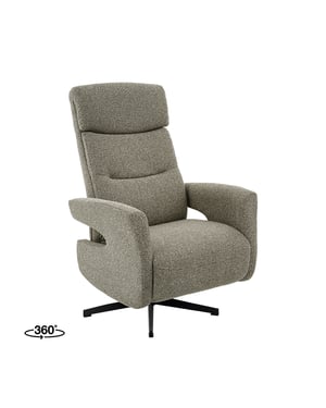 LABEL51 - Fauteuil Tampere - Grijs - 88x72x115cm
