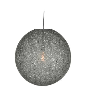 LABEL51 - Hanglamp Twist - Grijs - 55x55x55cm
