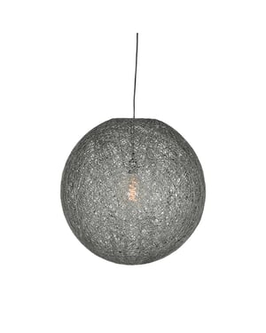 LABEL51 - Hanglamp Twist - Grijs - 45x45x45cm