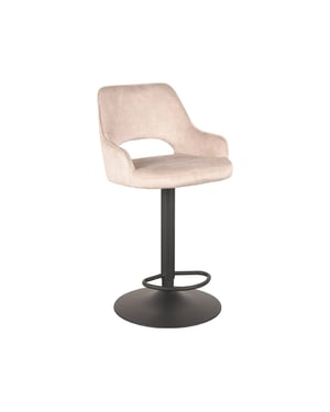 LABEL51 - Barstoel Fer - Beige - 52x50x110cm