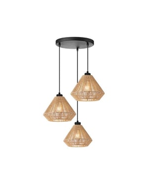 LABEL51 - Hanglamp Ibiza - Beige - 30x30x150cm