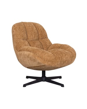 LABEL51 - Fauteuil Huxley - Bruin - 86x76x92cm