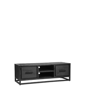 LABEL51 - Tv-Meubels Chili - Zwart - 45x120x40cm