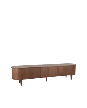 LABEL51 - Tv-Meubels Oliva - Walnoot - 47x220x55cm