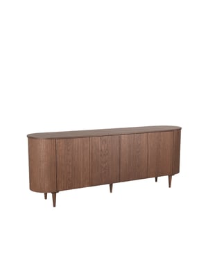 LABEL51 - Dressoir Oliva - Walnoot - 47x220x85cm