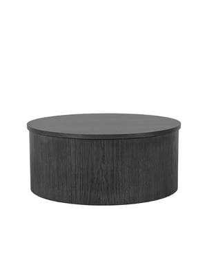LABEL51 - Salontafel Oliva - Zwart - 70x70x30cm