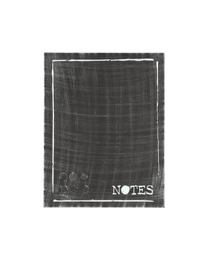 LABEL51 - Wanddecoratie Memobord - Zwart - 3x36x46cm
