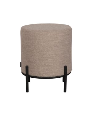 LABEL51 - Poefs Troy - Beige - 43x43x48cm