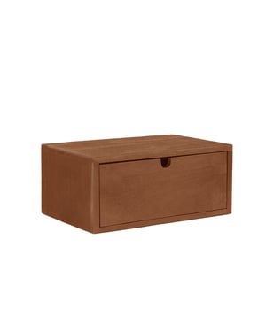 LABEL51 - Wandplanken Hover - Bruin - 30x45x20cm