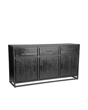 LABEL51 - Dressoir Chili - Zwart - 45x170x90cm