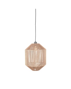 LABEL51 - Hanglamp Ibiza - Beige - 33x33x162cm