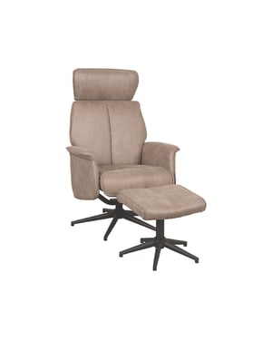LABEL51 - Fauteuil Verdal - Roze - 79x77x109cm