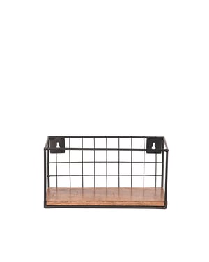 LABEL51 - Wandplanken Firm - Bruin - 15x30x15cm