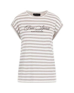 Elvira Collections Top luna striped creme