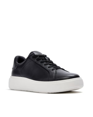 FitFlop Rtg leather lace up trainers