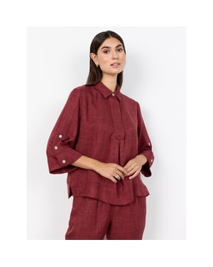 Soyaconcept Sc-charissa 5 oxblood blouse