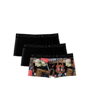 Muchachomalo Dames 3-pack boxershorts