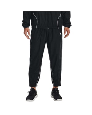 Under Armour Heren Project Rock Geweven Joggingbroek (Zwart)