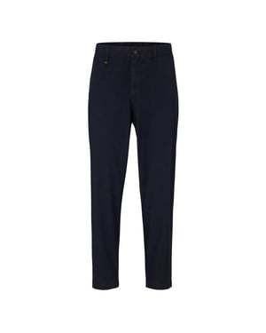 Boss Heren Statum Regular-chino’s (Donkerblauw)