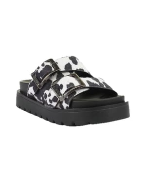 Buffalo Raya Ari Dames Zwarte Sandalen