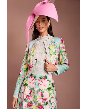 Lisa Tan Printed Jacket