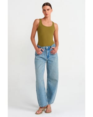 Hoge Taille Ballonspijpen Jeans