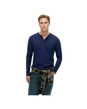 Superdry Essential Grandad T-shirt voor heren