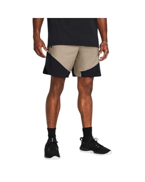 Under Armour Elite Korte Broek Heren (Bruin)