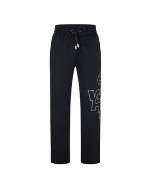Off White Unisex Vuxen Arrow Regular Sweatpants (Svart/vit)