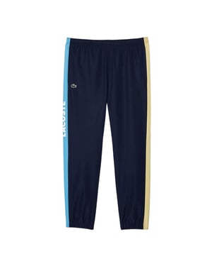 Lacoste Heren Sportsuit gerecycled polyester trainingsbroek (Blauw)
