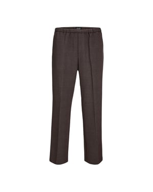 Jack And Jones Bill Stripe Wide Leg Joggers för herrar (Choklad)