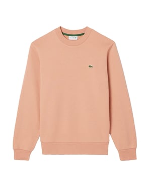 Lacoste Heren Sweatshirt met Geborduurd Logo (Oranje)