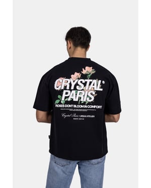 Crystal Paris Oversized T-shirt Rose