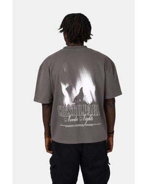 Crystal Paris Oversized T-shirt Wolf