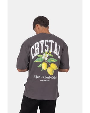 Crystal Paris Oversized T-shirt Polo Club