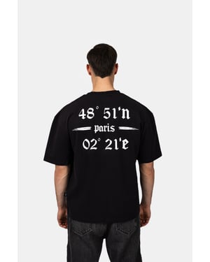 Crystal Paris Oversized T-shirt Coordinates