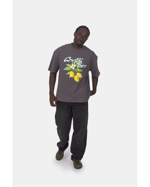 Crystal Paris Oversized T-shirt Lemon