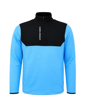 Under Armour Storm Daytona Mens Blue Golf Top