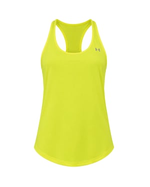 Under Armour HeatGear Mesh Back Womens Yellow Vest