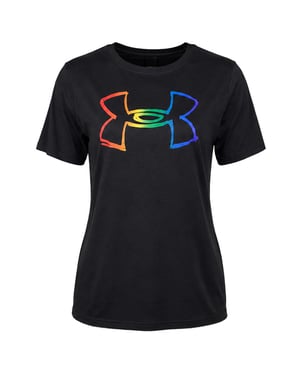 Under Armour Pride Graphic Womens Black T-Shirt