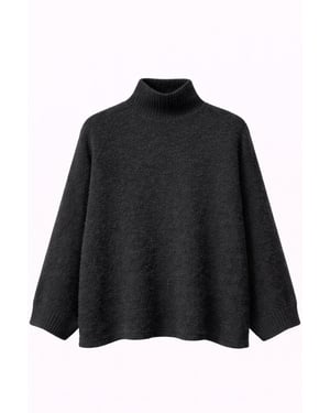 Oversized Geribbelde Coltrui