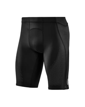Skins Heren Skinny Fietsshort (Zwart)