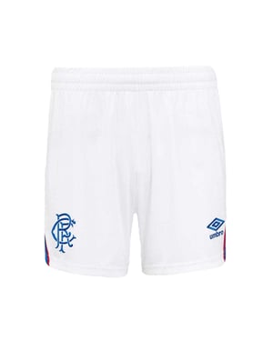 Umbro Heren 25/26 Rangers FC Weg Shorts (Briljant wit)