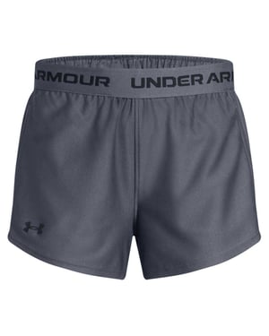 Under Armour Girls Play Up Shorts (Downpour Grå)