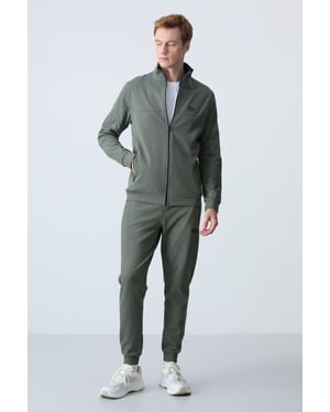 Heren Fleece Sweatshirt en Broek Set
