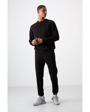 Heren Sweatshirt met Lange Mouwen en Broek Set